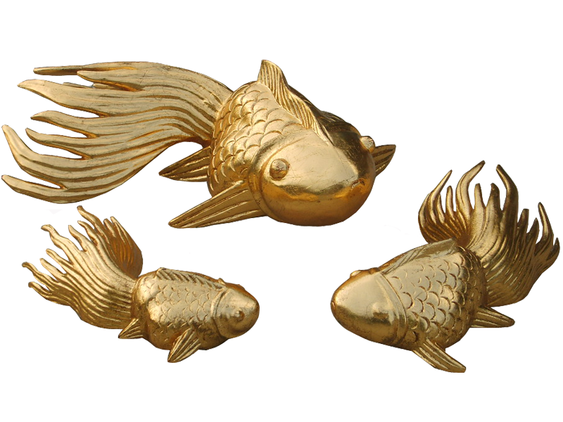 GOLD LUCKY FISH